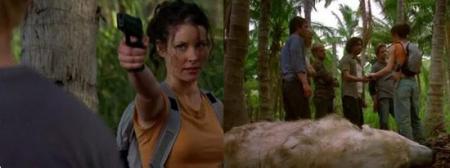 Kate,Boone,Shannon,Sayid,Sawyer et Charlie